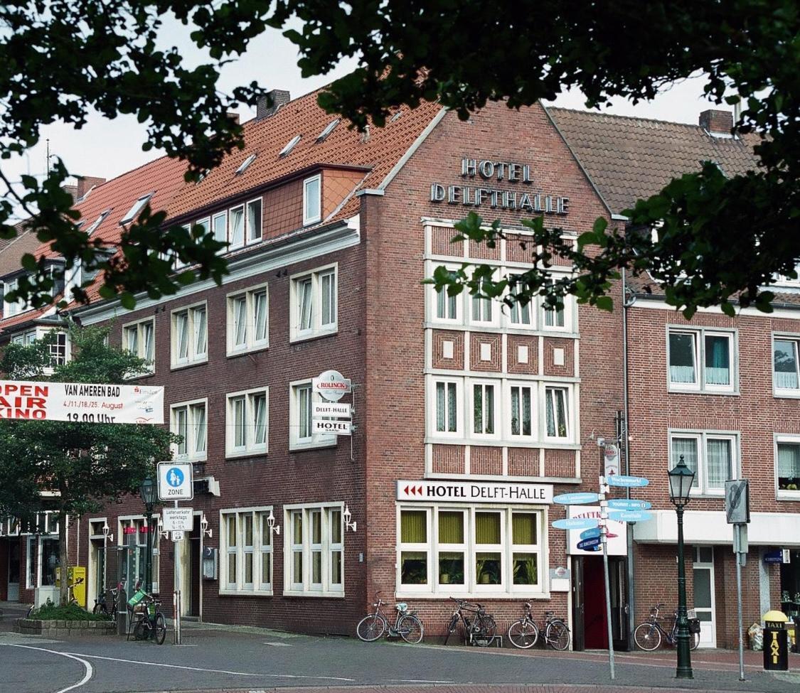 Hotel Delfthalle Emden Exterior foto